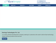 Tablet Screenshot of kentropy.com